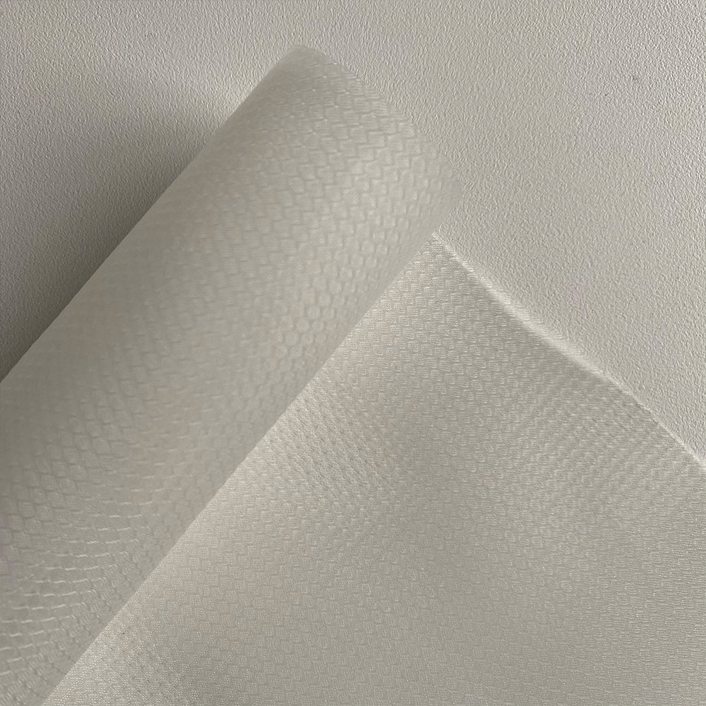 Jacquard Nylon Mesh For Shoes White